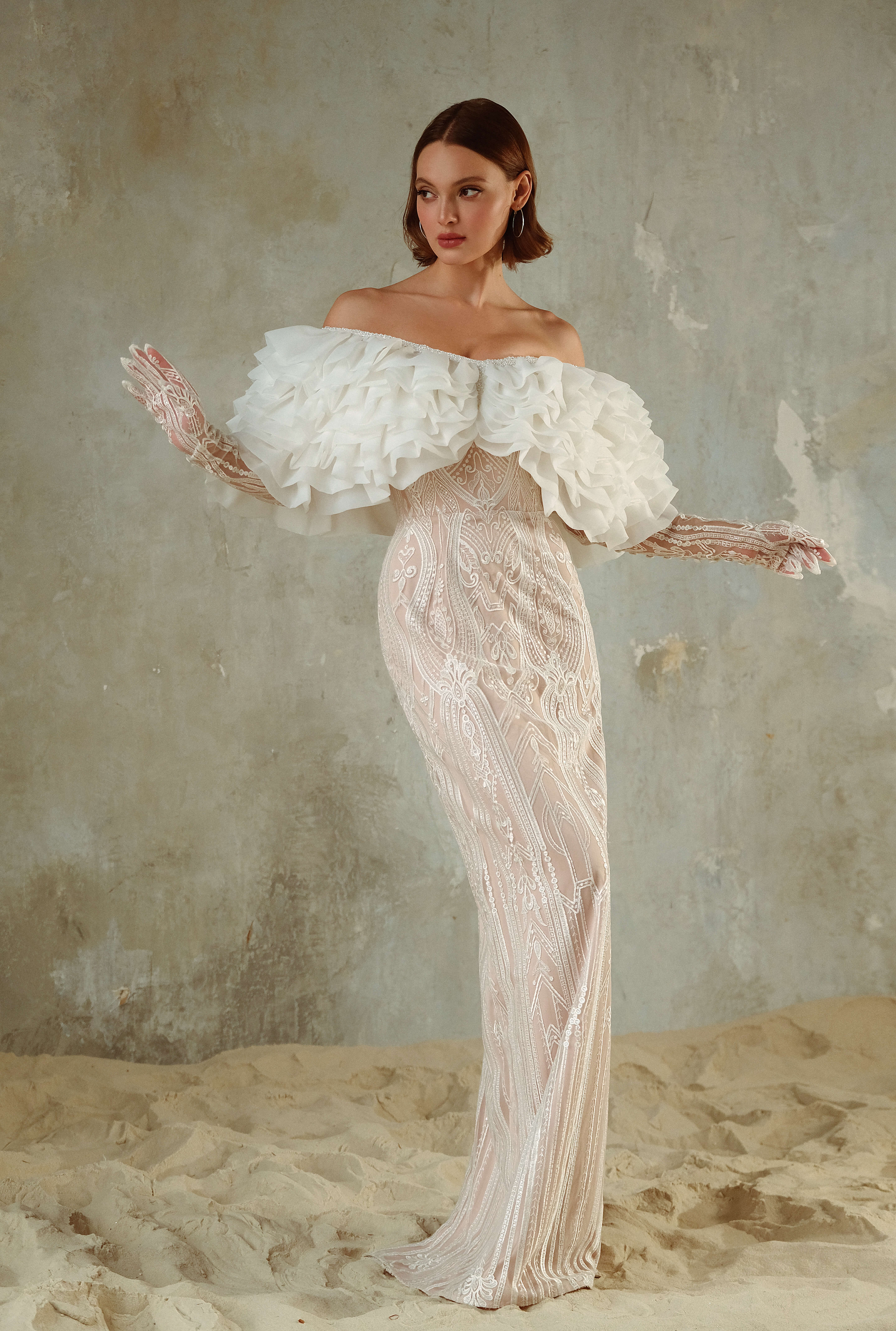 Edera+bolero+gloves